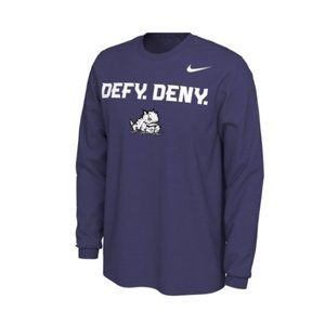 Nike TCU Horned Frogs Long Sleeve T-Shirt - NWT